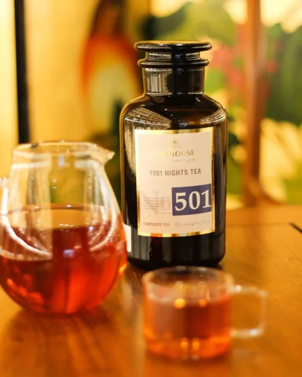 Thé 1001 nuit avec bocal en verre