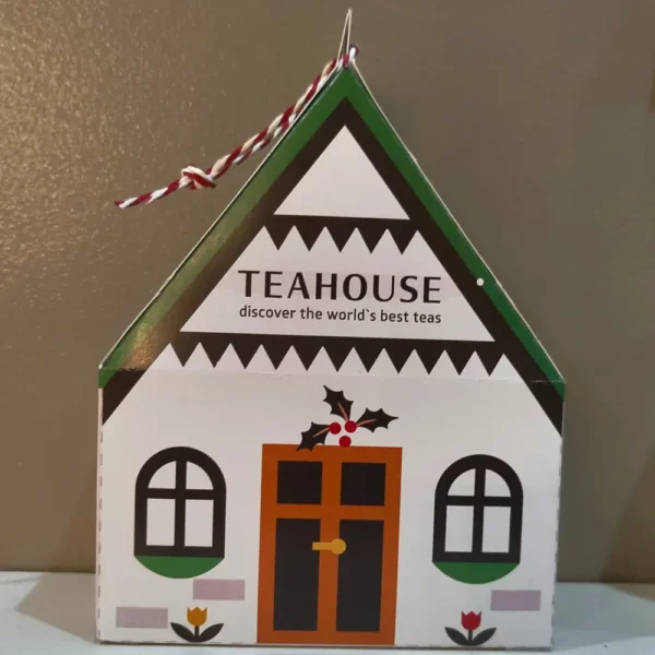 Calendrier de l'avent en forme de maison de noel